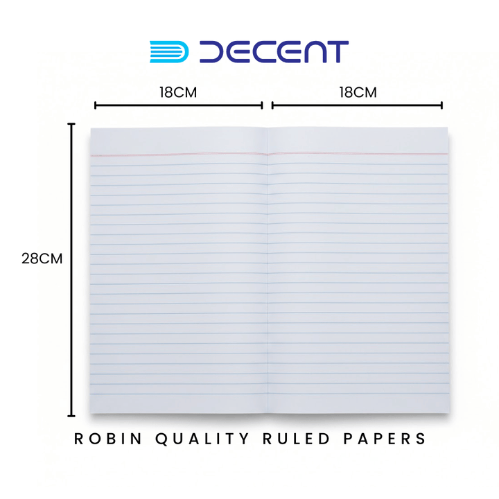 Decent Robin Quality Ruled Papers – Decent Paper Store