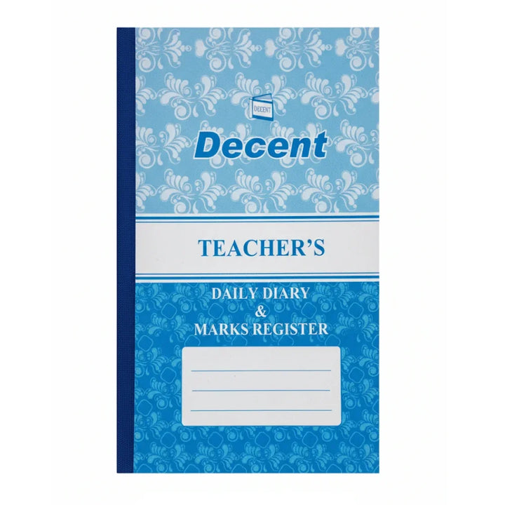 Decent Teachers Daily Diary and Marks Register - Shop Premium Products ...
